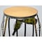 Vintiquewise Metal Barrel Design Cascading Waterfall Floor Water Fountain w/Tiering Wine Bottles Yard Art Decor QI003852 - alternate 6